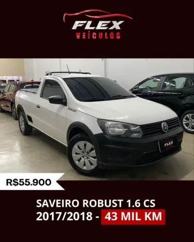 Volkswagen Saveiro Robust 1.6 Total Flex 8V 2018