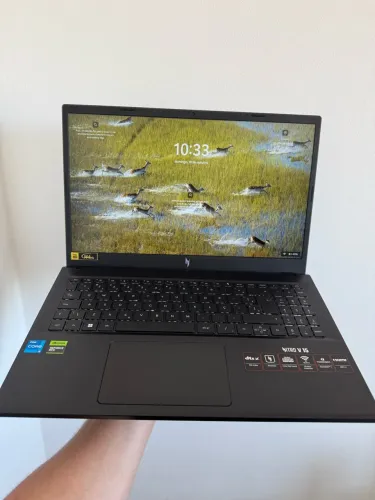 Notebook Gamer Acer Nitro V15 i5 13ª Ger RTX 3050 16GB SSD 512GB