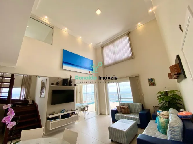 Cobertura Duplex à Venda em Bertioga-SP: 3 Quartos, 2 Suítes, 230m² - Vista para o Mar no 