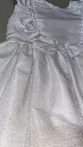 Vestido branco tamanho 2 anos 