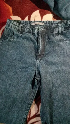 Calças wide leg cós alto estilo pantalona ,pontuaçao 44 ..novas 