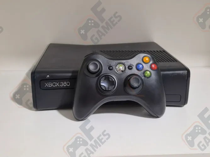 Xbox 360 Seminovo Desb RGH 3.0 + 199 Jogos no HD | Aceito Cartão!!!