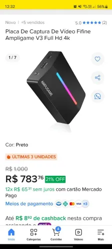 Placa de captura