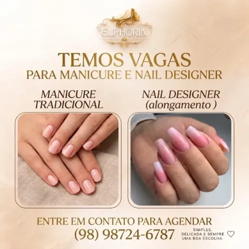 Vaga de emprego manicure