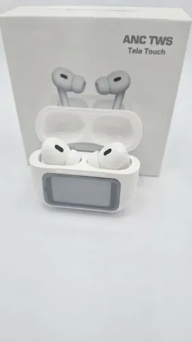 Fone de Ouvido Sem Fio TWS com Case Inteligente Screen Touch (ANC - Cancelamento de Ruído)