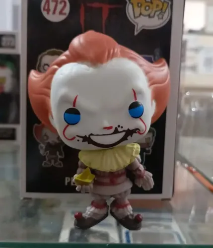 Funko Pop Pennywise 472 | IT - Palhaço Assustador com Acabamento Realista