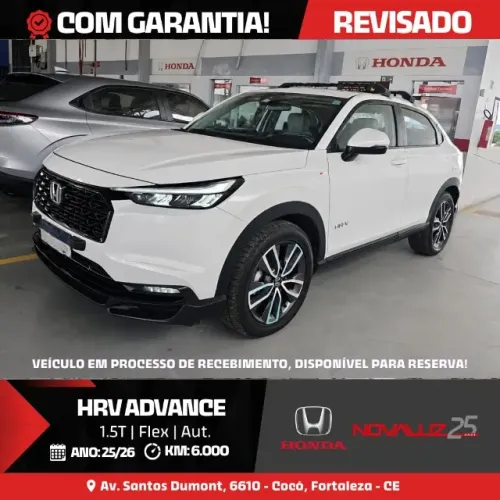 Honda HR-V Advance 1.5 TB 16V 5P Aut. 2026