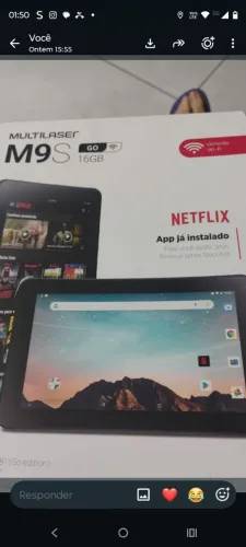 Tablete novo na caixa 9 "
