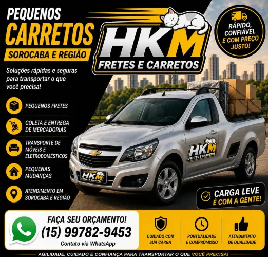 Fretes e Carretos de Montana | Rápido e Barato - Sorocaba e região.