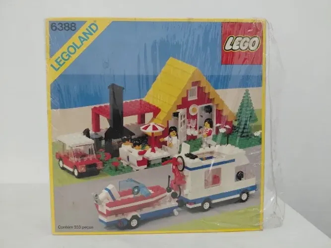Lego Legoland Town 6388 Holiday Home - Casa de Férias Anos 80 Com Caixa