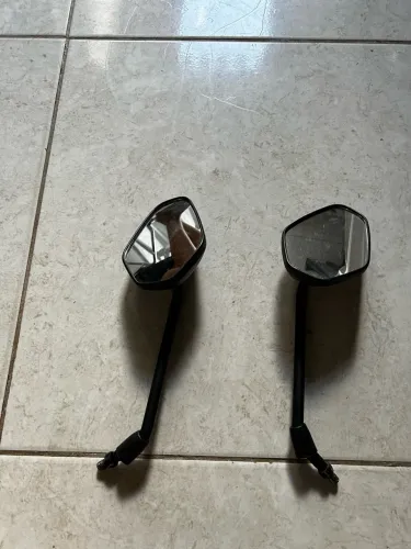 Par Retrovisor Modelo Fixo Tiger Triumph 1200 - Rosca Honda (M10)