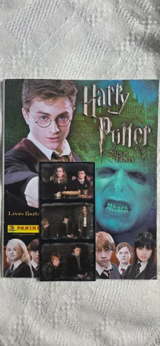 Álbum de figurinhas completo Harry Potter e a Ordem da Fênix - panini
