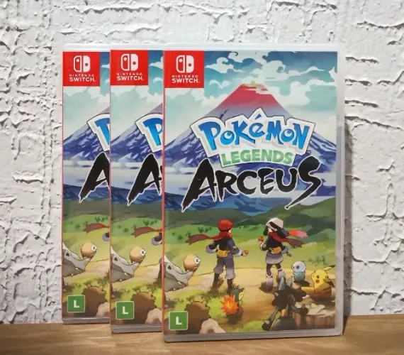 Pokemon Legends Arceus Switch Lacrado (Aceitamos seu jogo usado com pagamento)