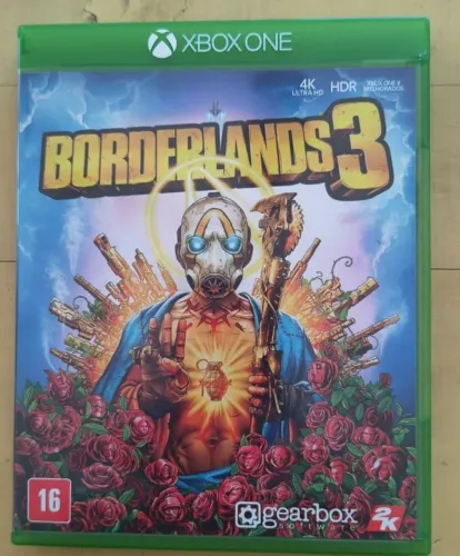Jogo XBOX Borderlands 3 - mídia física - excelente estado