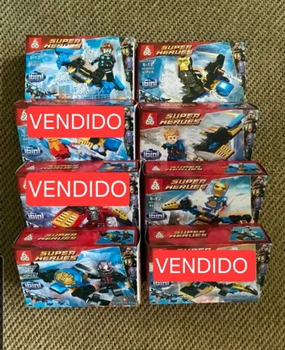 Lego Super Heroes 6+/Valor por Unidade