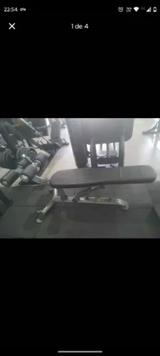 Banco reto/declinado Life Fitness
