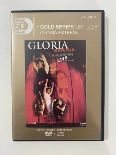 DVD + CD Gloria Estefan - The Evolution Tour Live in Miami - Usado em ótimo estado