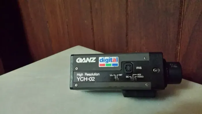Câmera Cftv G A N Z Modelo  Ych -02 Japonesa Nova com Manual
