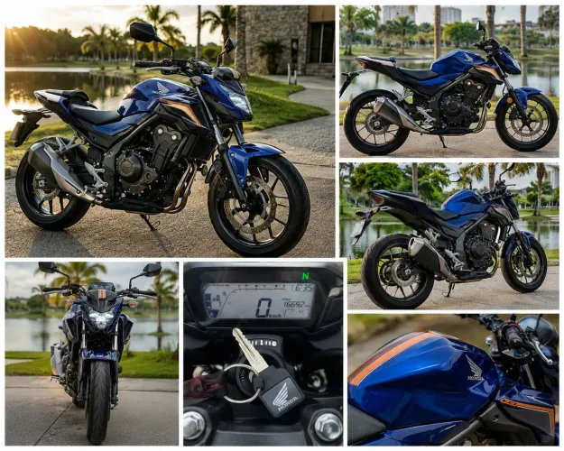 Cb500f azul