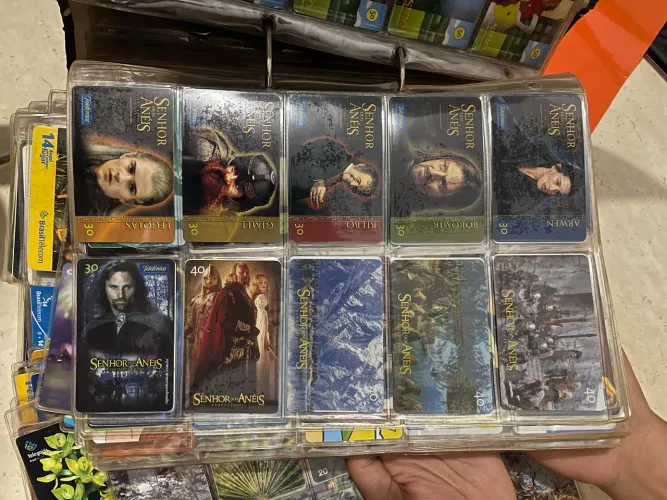 Cartão telefônico série Senhor dos anéis