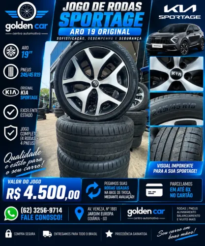JOGO DE RODAS KIA SPORTAGE ORIGINAL