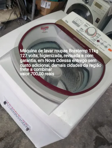 Máquina de lavar roupas 