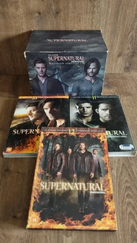 Box DVD Supernatural  1 a 12 temporada 