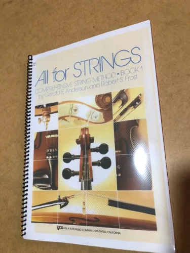 Método de violino novo , sem uso