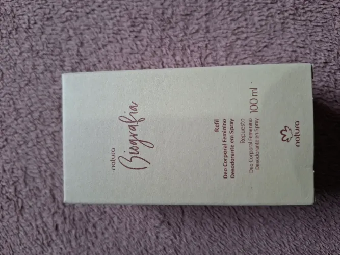 Refil Biografia deo corporal feminino
