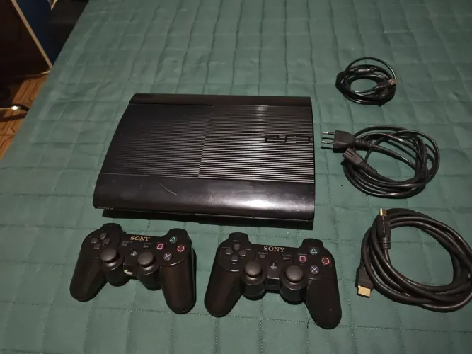 PS3 Super Slim Desb. Baixa Jogos Nele Mesmo Entrego Gyn Anápolis 12x