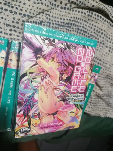No game no life novel + pratical War games VARIANTE