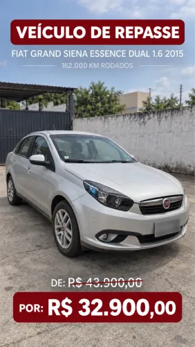 Fiat Grand Siena Essence Dual. 1.6 Flex 16V 2015