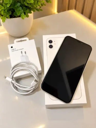 iPhone 11 Branco 256gb COM Caixa COM Carregador