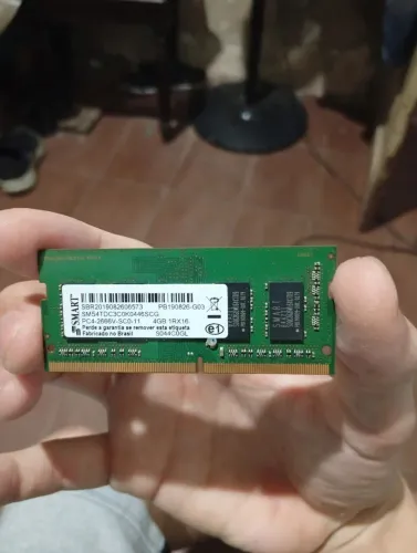 Memória ram DDR4 4gb