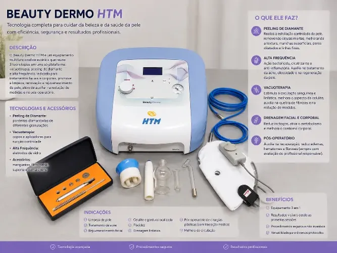 Equipamento para área da Estética 