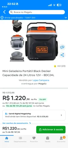 Caixa térmica elétrica!