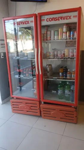Geladeira exposição