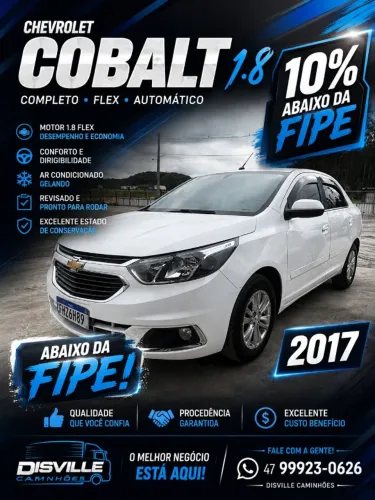 Chevrolet Cobalt LTZ 1.8 8V Econo.flex 4P Aut. 2017
