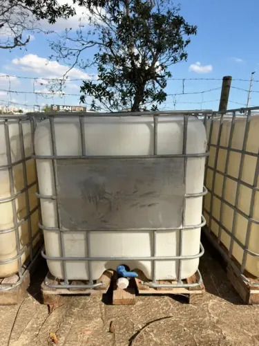 Tanque Reservatório 1000 L Ibc Container Higienizado De 2 (Segunda linha)