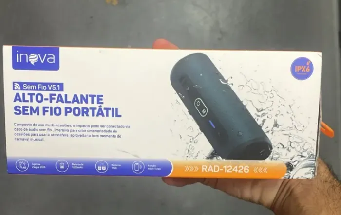 Caixa Inova RAD-12426 IPX6