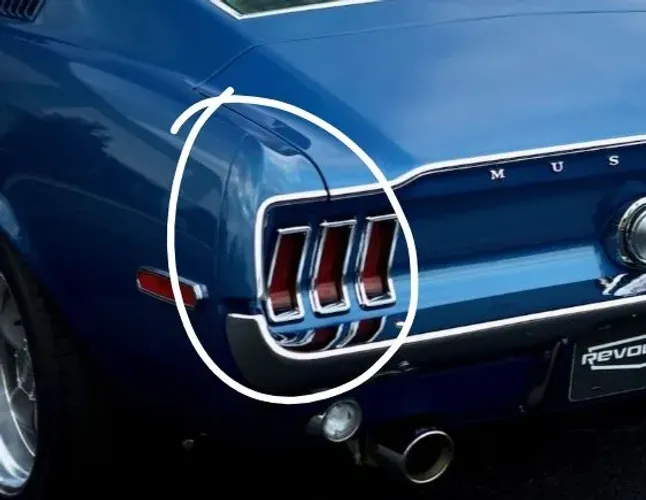 Friso lanternas Mustang 