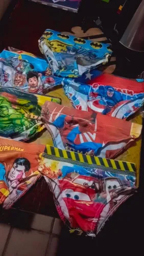 Kits cuecas infantil menino