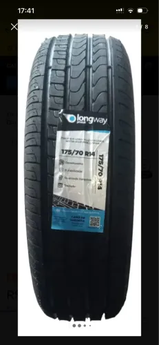 Pneus LongWay Premium 175/70/14 e 185/60/14