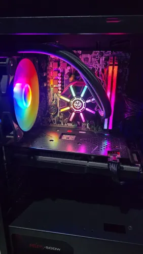 PC Gamer Ryzen 5 3400G 16GB RAM DDR4 RX 580 8GB