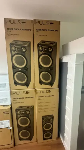 Caixa de Som Torre 2500W Bluetooth Pulse -<br>SP517 SP517