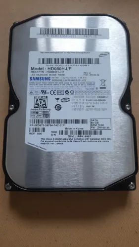 HD SAMSUNG 80GB SATA