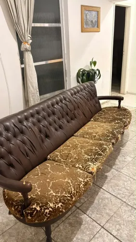 Sofa 3 lugares mais duas poltronas