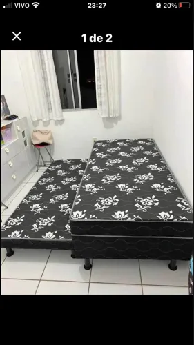 Cama box solteirão com auxiliar de fábrica Apartir 370,00 a vista 