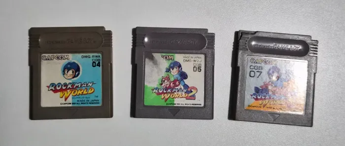 Rock Man Mega Man Game Boy original