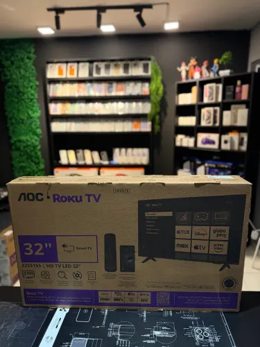 TV 32 POLEGADAS AOC NOVA LACRADA EM OFERTA